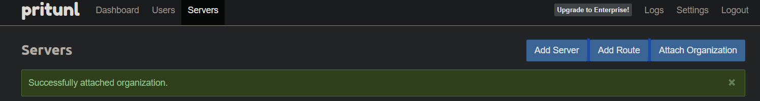 Verifying the attachment is successful