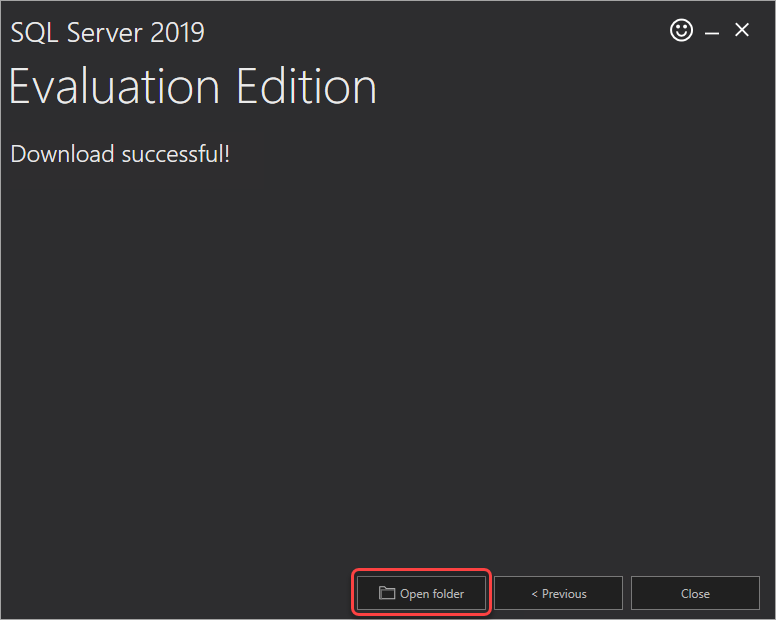 Open the download folder