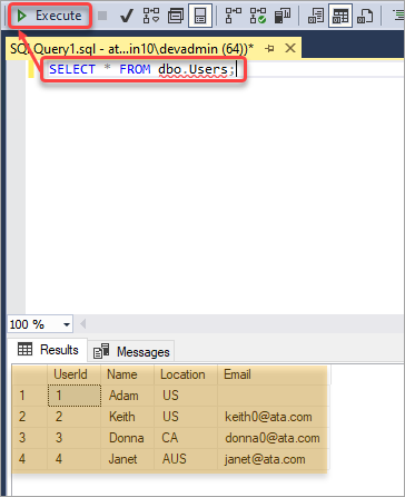 Querying Data