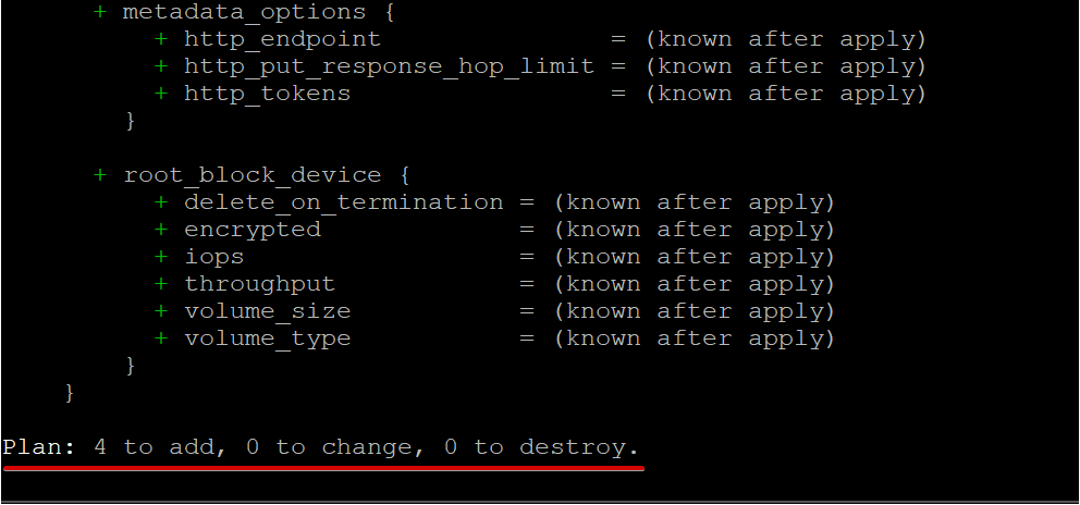 Executing the Terraform Plan