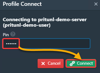 Providing PIN