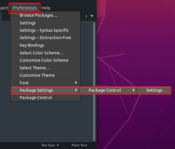 Viewing installed packages
