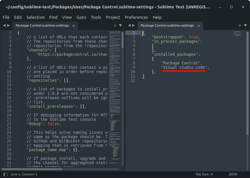 Verifying the newly-installed package (VSC)