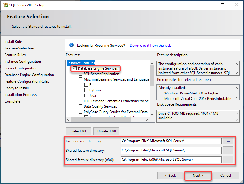 Feature selection