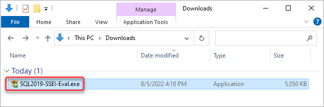Launch the web installer