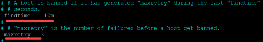 Setting a Window Time for an IP Address to Login Before Getting Banned