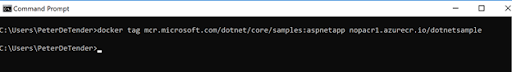 Updating the Docker tag