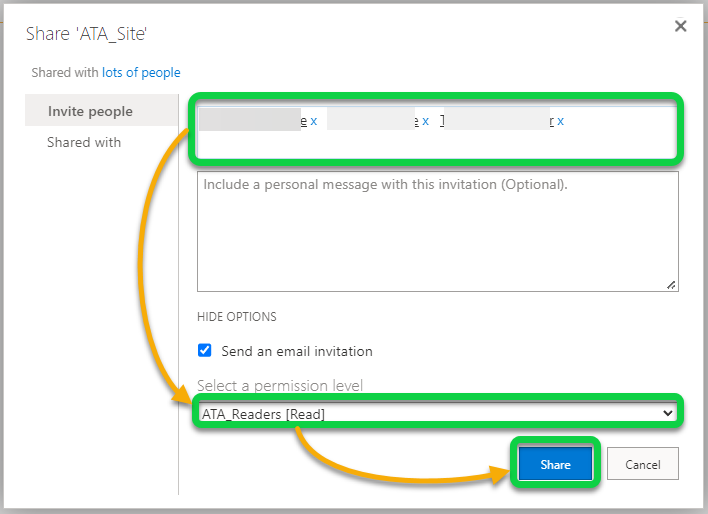 Assigning group permissions to users