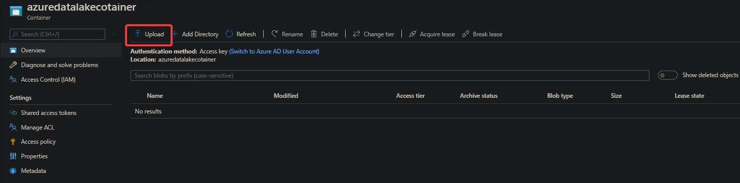 Initializing Uploading Files or Folders
