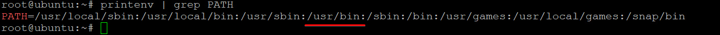 Checking directories in the PATH variable