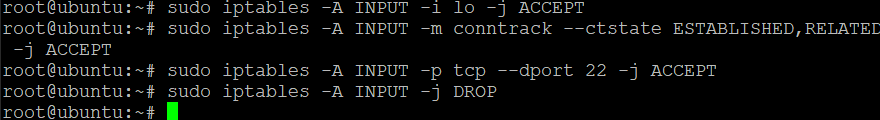 Adding four rules to your firewall