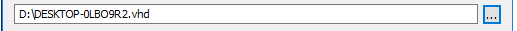 Providing the file name