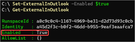 Enable External Email Warning