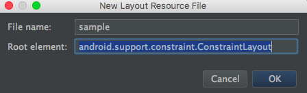 android constraint layout
