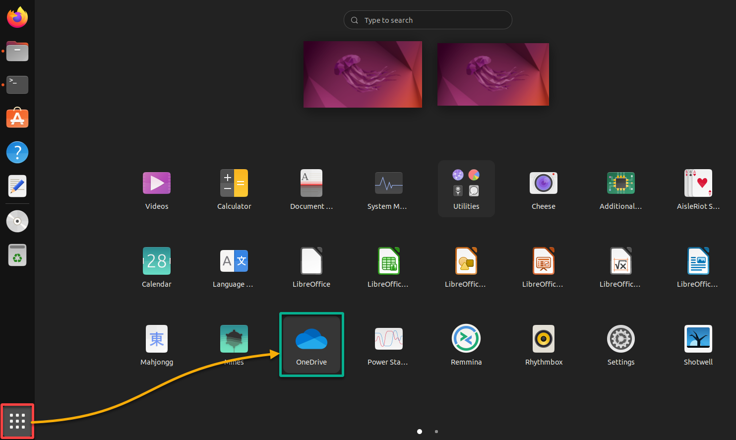 Confirming OneDrive’s shortcut in the dash