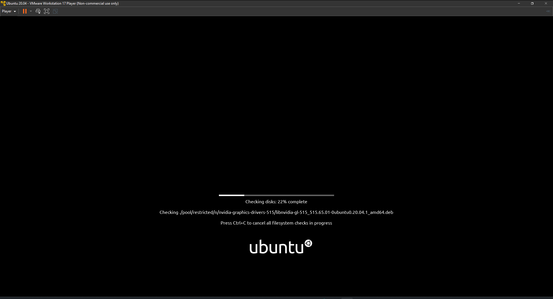 Installing the OS on the VM