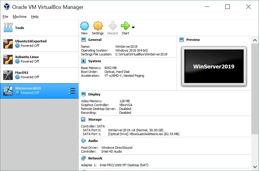 VirtualBox update has been successfully finished in Windows