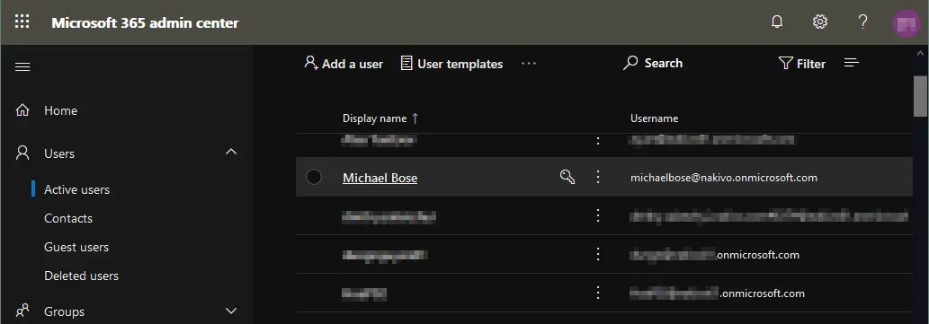 Office 365 active users