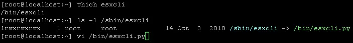 ESXICLI is a complex script written in Python