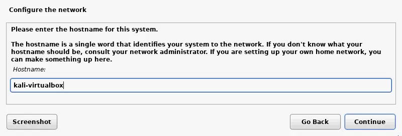 Configuring the hostname