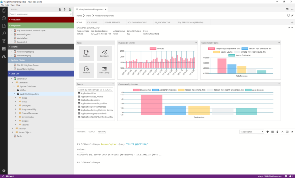 Azure data studio