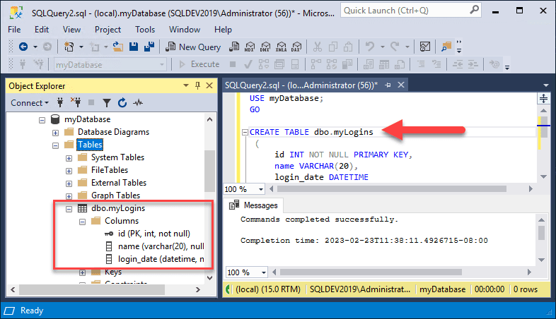 SQL Server – How to Add a Table Using SQL CREATE TABLE – techsyncer