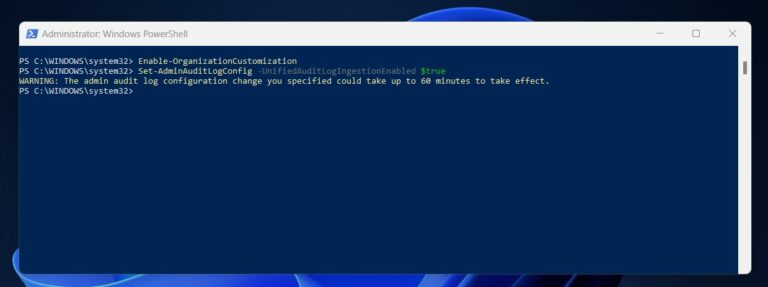 enable Office 365 audit logs which you can use to monitor user activity logs for improved organization security Using Windows PowerShell