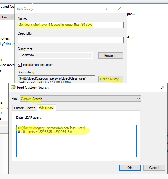 ldap query field