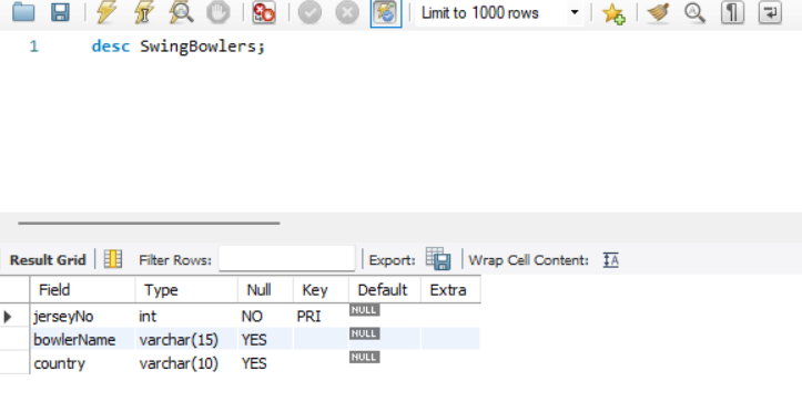 Database details1