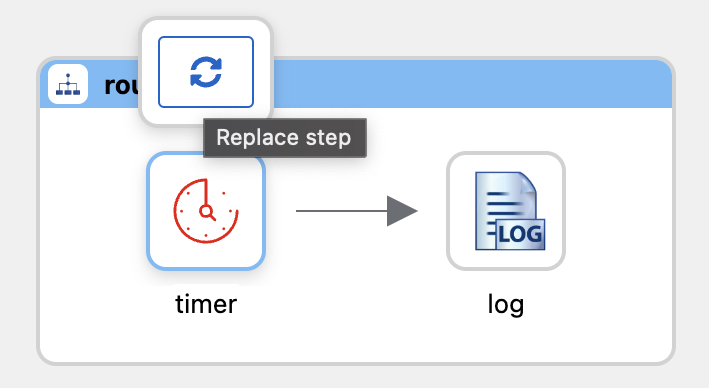 Replace the timer component